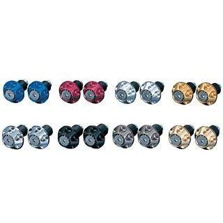 ＊ 専用 ＊ ポッシュフェイス 汎用 グリップエンドキャップ カラー レッド POSH