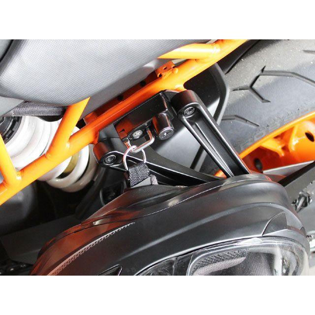 ar 4枚セット KIJIMA（キジマ） RC125/390 RC250 ヘルメットロック（ブラック