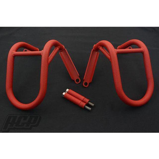 【MM】 ACP GS400 GS400L チヂミ塗装 エンジンガード カラー 赤 : モトメガネ
