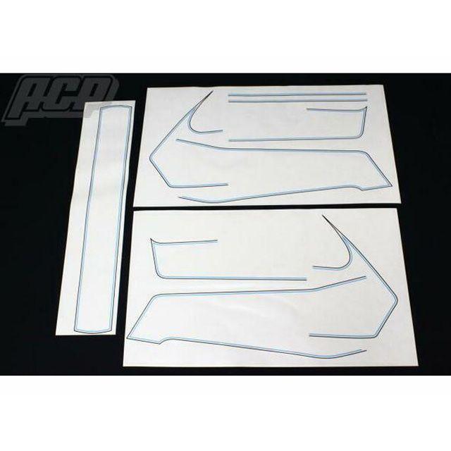 ACP Z1R 用 純正タイプ ラインステッカー セット : モトメガネYahoo!店