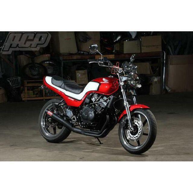 ACP ジェイド250用 CBX2型 赤白タイプラインステッカー : モトメガネ