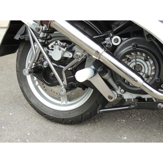 BURIAL ベリアル シグナスX125 マフラープロテクター カラー シルバー