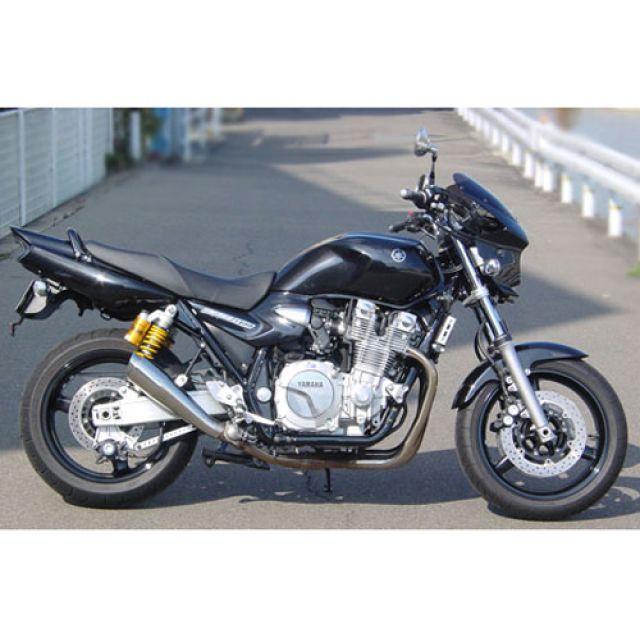 スーパーバイク XJR1300 07 XJR1300 S.P.L メガフォンアップスタイル 仕様 チタン SuperBike バイク