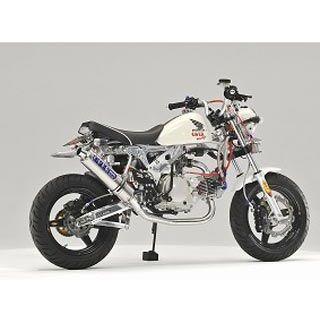 オーバーレーシング MONKEY ステンレスチタンマフラー OVER RACINGの画像