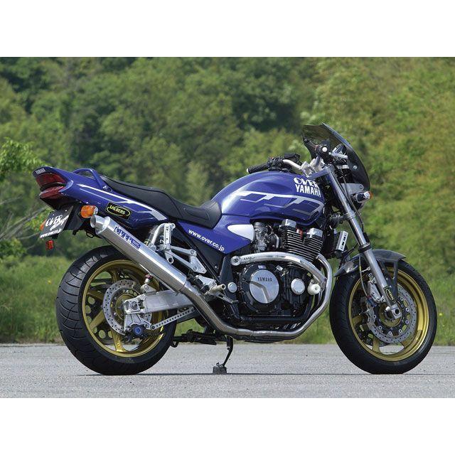 OVER RACING オーバーレーシング XJR1300 SESMIC-3 マフラー ステン 