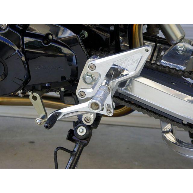オーバーレーシング GROM バックステップ 4ポジション カラー シルバー OVER RACING_1