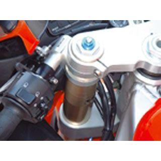 ロビーモト 汎用 セパハン スポーツ（シルバー） 垂角 5° クランプ径