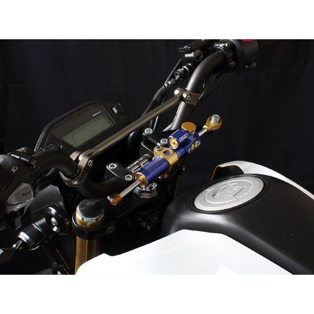 Gcraft ステアリングダンパーステー GROM Gcraft Gクラフト GROM ステアリングダンパーステー（ブラック