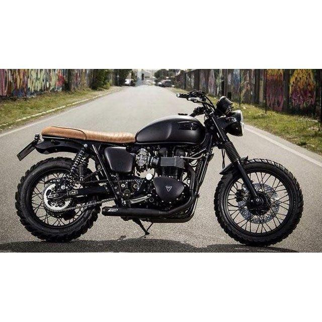 ザード BONNEVILLE SCRAMBLER & THRUXTON 2＞1 STEEL レーシング フルキット for TRIUMPH BONN…_2