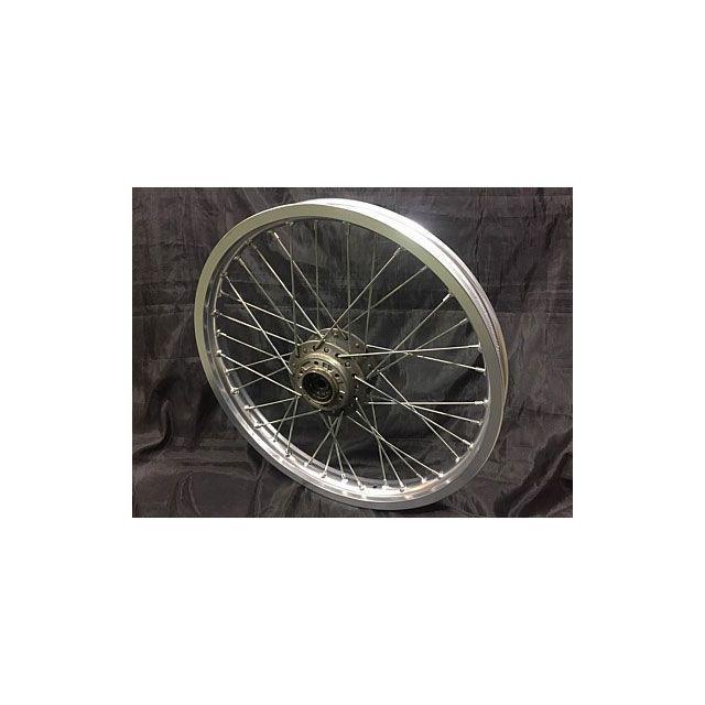 部品屋K&W SR400/500 21in フロント鉄リムホイールKIT（旧型ディスク