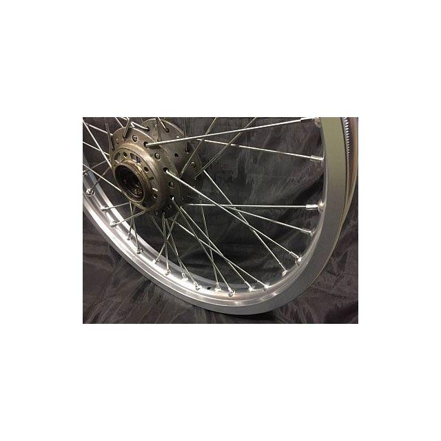 部品屋K&W SR400/500 21in フロント鉄リムホイールKIT（旧型ディスク