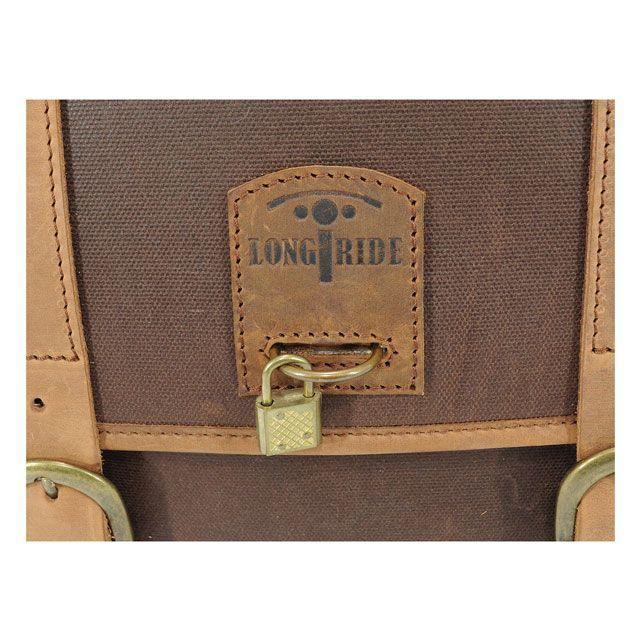 ロングライド ヘリテージ サドルバッグ CLICK-ON フラップトップ 12L
