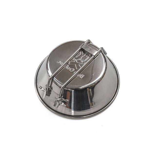 Bush craft（ブッシュクラフト） フォールディングステンレスシェラ