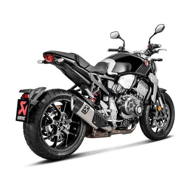アクラポビッチ CB 1000 R Slip-On Line（Titanium） for Honda CB 1000 R（2008-2018） ｜ …の画像