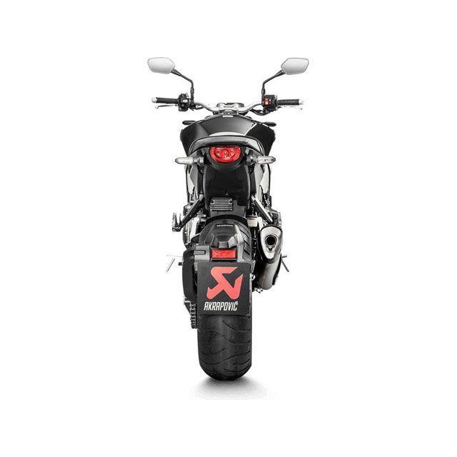 アクラポビッチ CB 1000 R Slip-On Line（Titanium） for Honda CB 1000 R（2008-2018） ｜ …の画像