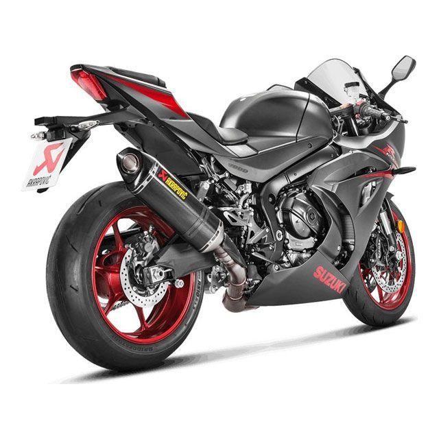 ★公道使用可　GSX-R1000R　カーボン　スリップオン　AKRAPOVIC AKRAPOVIC（アクラポビッチ） GSX-R 1000 Slip-On Line（Carbon） for