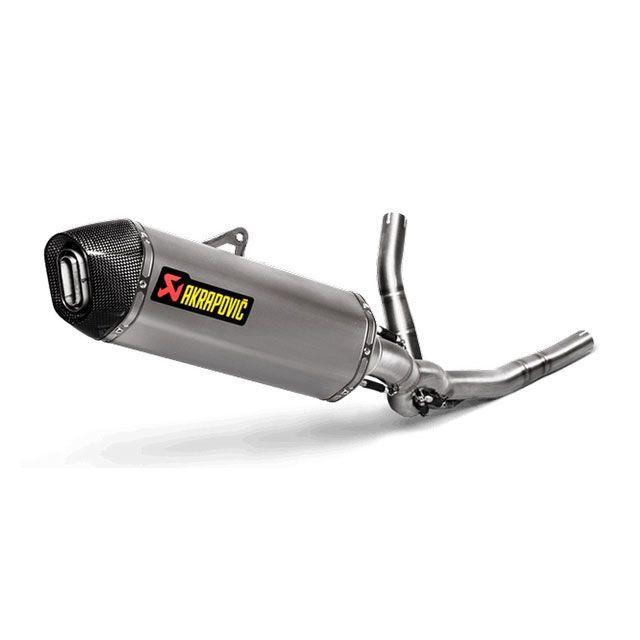 スズキ　Vストローム650 アクラポビッチ　マフラー AKRAPOVIC（アクラポビッチ） V-Strom 650 Racing Line（Titanium
