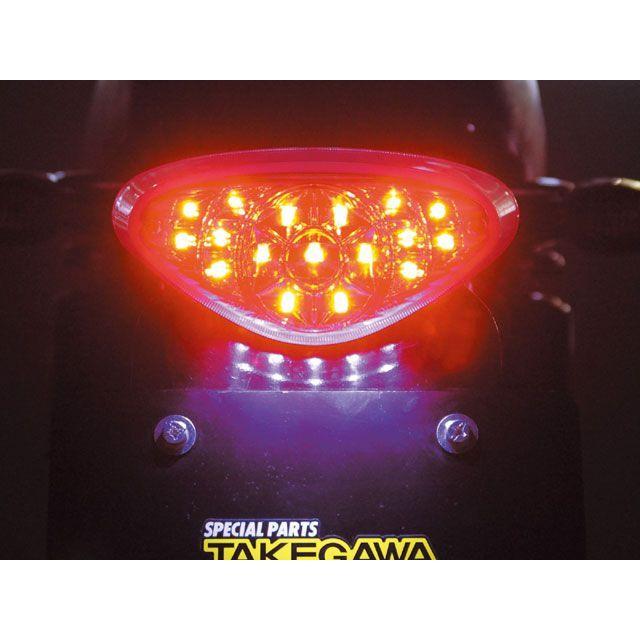 SP武川 W400/W650/W800 LEDテールランプキット レンズカラー クリア SP