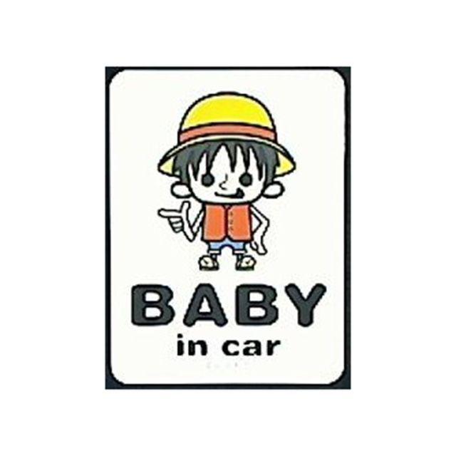 東洋マーク 純正ステッカー ワンピース ベビーインカー ルフィ Toyo