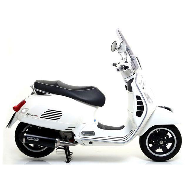 アロー PIAGGIO VESPA GTS 125 HOMOLOGATED ALUMINIUM DARK RACE-TECH