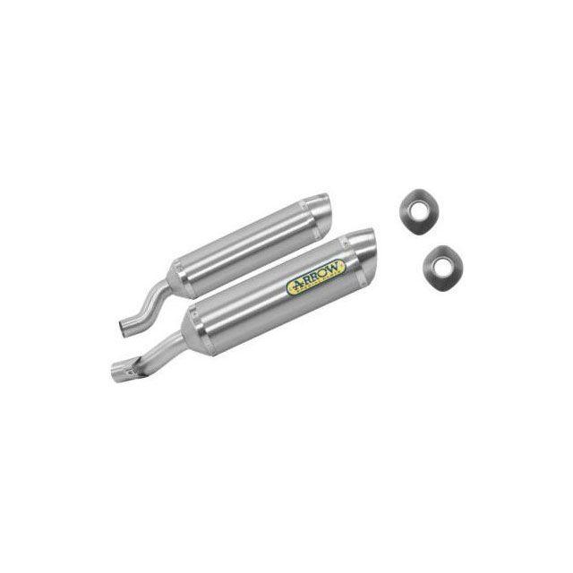 アロー KAWASAKI Z 1000 ALUMINIUM HOMOLOGATED RH＋LH THUNDER