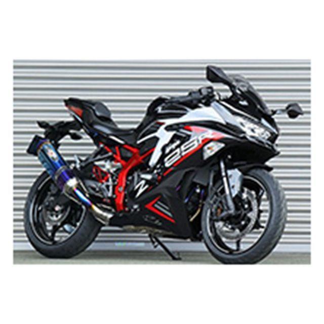 ビートジャパン Ninja ZX-25R/SE NASSERT Evolution Type II 政府認証適合 フルエキゾーストチタンマフラー（ブ…の画像