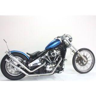ガレージT\u0026F バルカン400/II/クラシック/ドリフター ファンネル＆プッシュロッドカバーキット T\u0026Fの画像