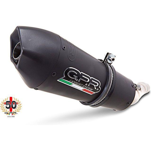 G.P.R. エキゾーストシステム ブラック G.P.R. EXHAUST SYSTEM ジーピーアール ER 6 N-F スリップオン