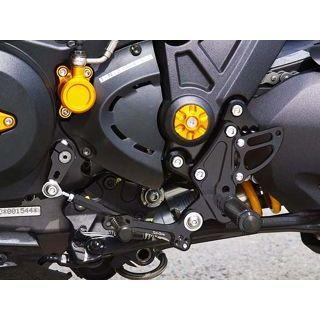 ベビーフェイス DIAVEL バックステップキット カラー ブラック