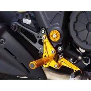 ベビーフェイス DIAVEL バックステップキット カラー ゴールド BABYFACE_2