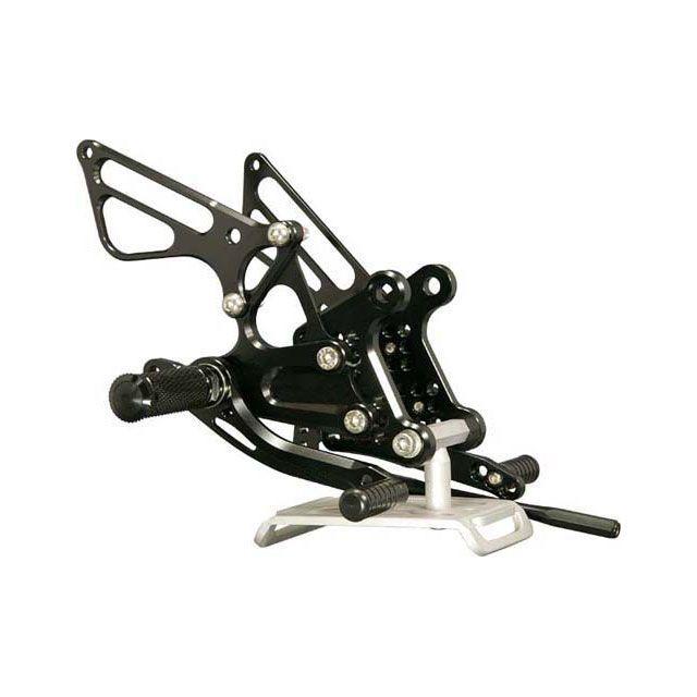 ベビーフェイス ZX-6R バックステップキット カラー シルバー BABYFACE