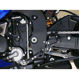 ベビーフェイス GSXR600/750 バックステップキット カラー シルバー
