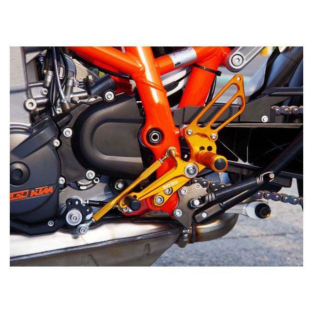 ベビーフェイス 690 DUKE バックステップキット カラー シルバー