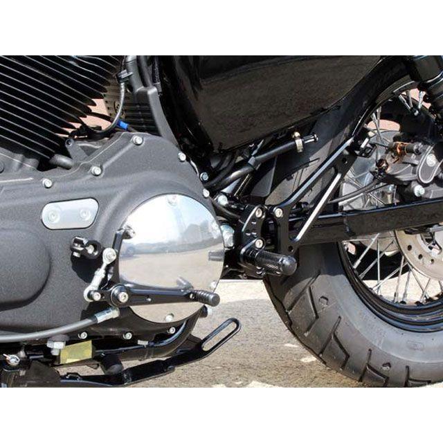 ベビーフェイス SPORTSTER XL1200 バックステップキット カラー シルバー BABYFACE_2