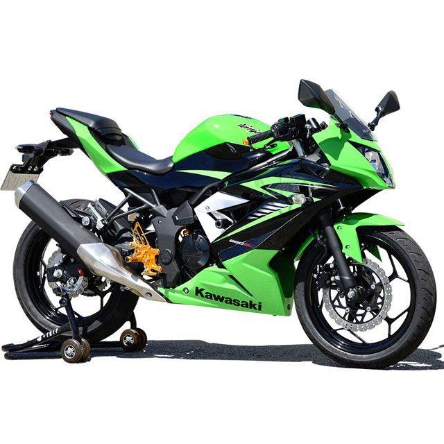 ベビーフェイス Ninja250SL バックステップキット カラー シルバー
