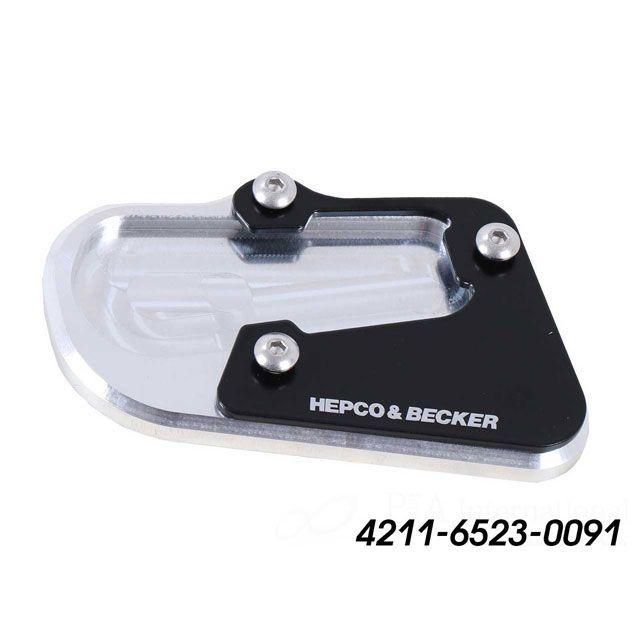 ヘプコ＆ベッカー サイドスタンドエンド （シルバー/ブラック