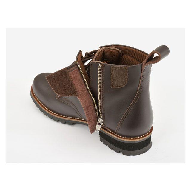 HenlyBegins ヘンリービギンズ HBS-003 ショートブーツ（ダーク