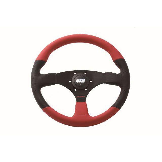 atc VOLANTI SPORTIVI スポーツステアリング atc VOLANTI SPORTIVI SPRINT FLAT MODEL CONE45（RED ＆ BLACKAIR RED
