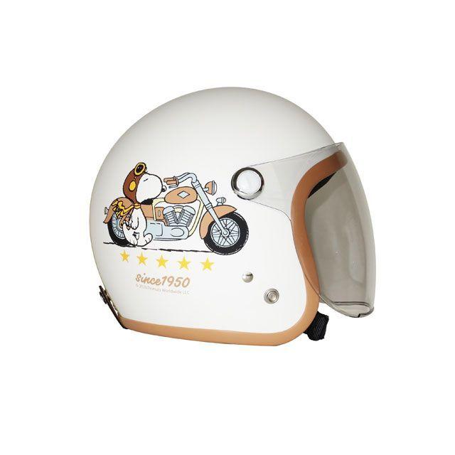 すぬーぴー　 2セット axs（アークス） SNJ-79 スヌーピー バイカー2（マットピュアホワイト