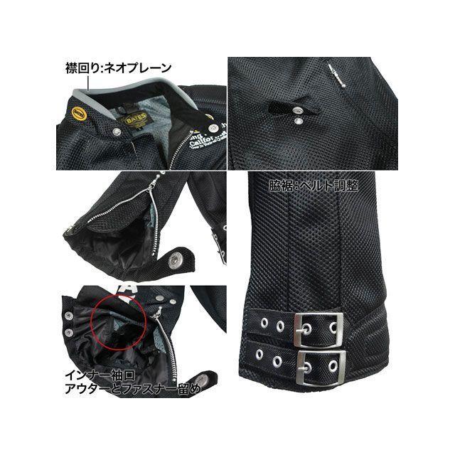 BATES ジャケット BJ-M2112T メッシュジャケット BATES（ベイツ） BJ-M2112T 2Wayメッシュジャケット（レッド） サイズ