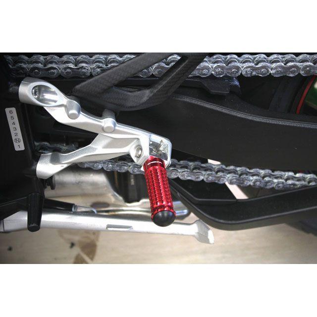 SPEEDRA S1000RR アルミ削り出しステップ スタンダードタイプ ライダー用（取付部カラー：シルバー） ステップバーカラー ブルー SPE…_1
