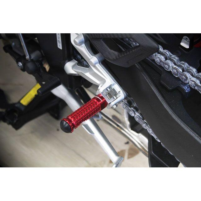 SPEEDRA S1000RR アルミ削り出しステップ スタンダードタイプ ライダー用（取付部カラー：ブラック） ステップバーカラー ゴールド SP…_2