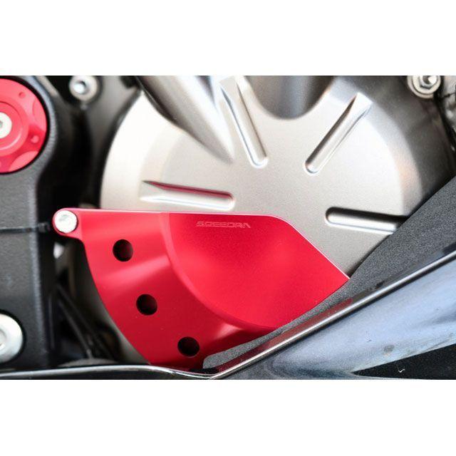 SPEEDRA ZX-6R エンジンカバー 左右セット カラー レッド : モトメガネ