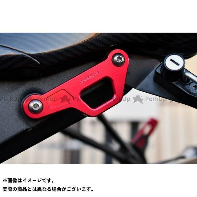 SPEEDRA ZX-6R タイダウンフック カラー グリーン バイク : モトメガネ