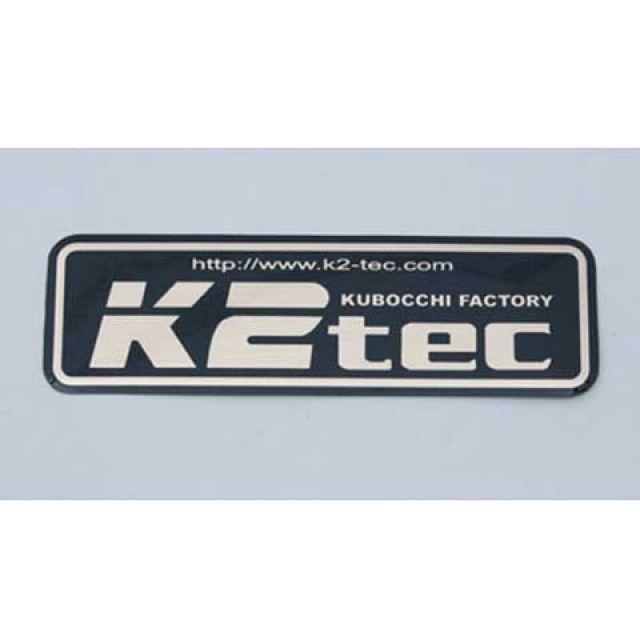 ケイツーテック ステッカー カラー ブラック サイズ S K2-tec