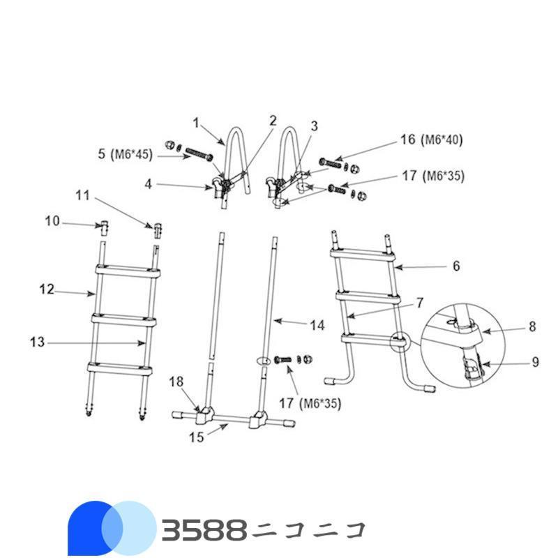 ブランド プール 大型 インテックス 大型プール INTEX水遊び プール 【DG1214826456】(42558円)