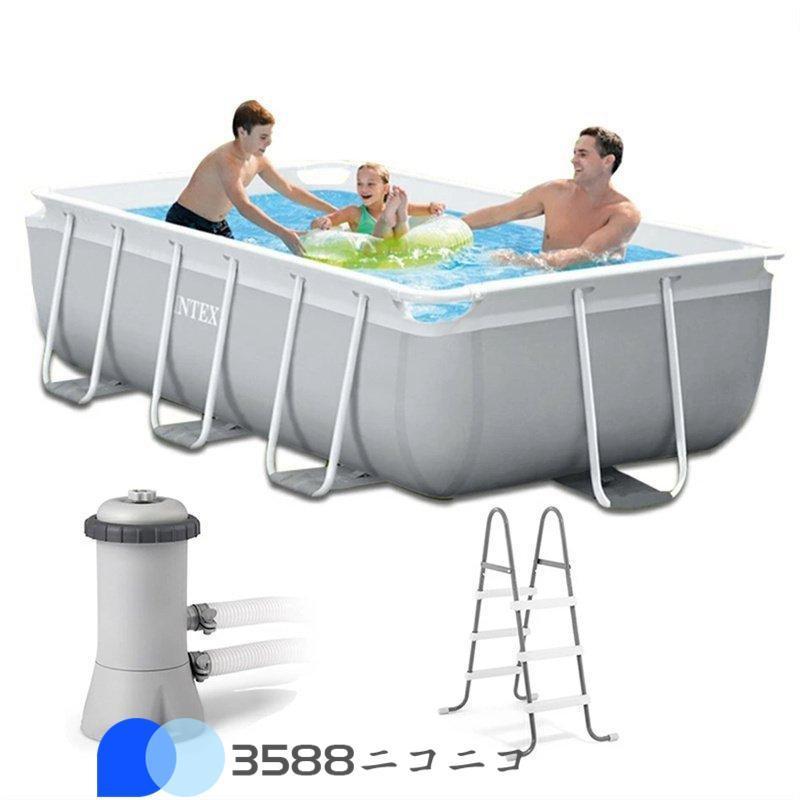 ブランド プール 大型 インテックス 大型プール INTEX水遊び プール 【DG1214826456】(42558円)