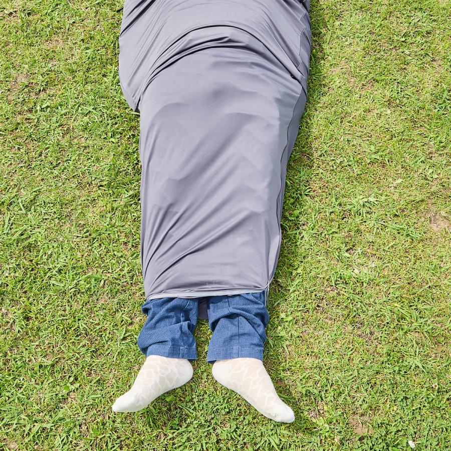 CAMP GREEB（キャンプグリーブ） 寝袋 インナーシュラフ 防災 軽量 夏