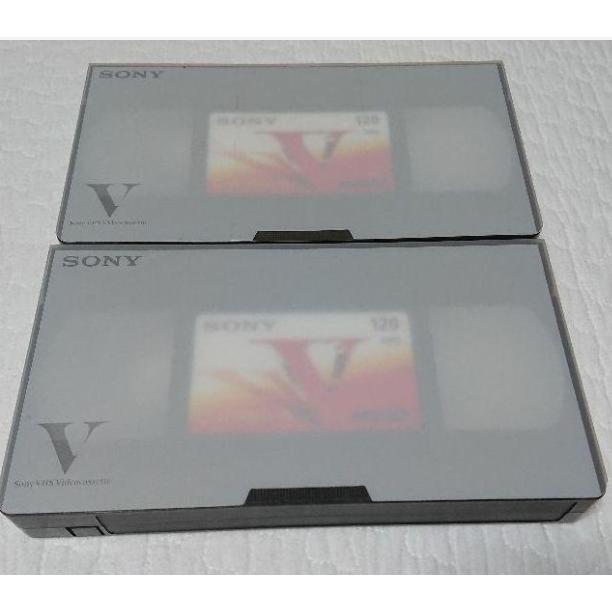 PS PS2 等　ソニー　広告用 VHS SONY SONY 録画用VHSビデオカセットテープ 120分 2巻 : camphouse - 通販