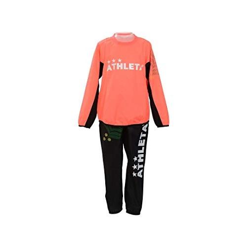人気絶頂 フットサル ピステ サッカー 上下 蛍光レッド 160サイズ j ピステスーツ ジュニア アスレタ Athleta ジュニア セットアップ ウエア